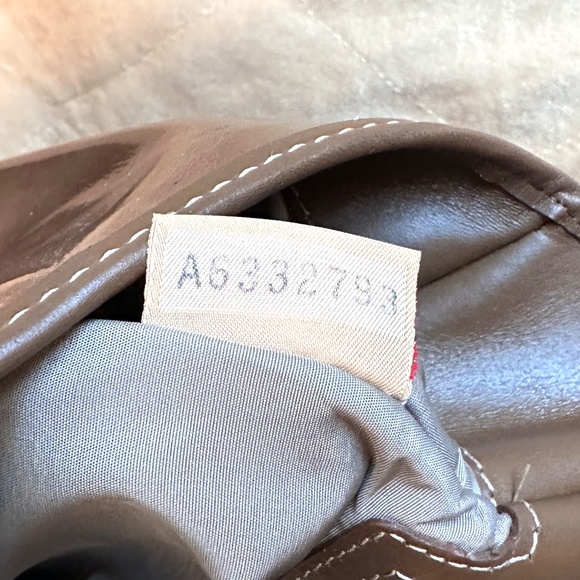 Vintage Dooney & Bourke brown patent leather bag - Picture 9 of 14